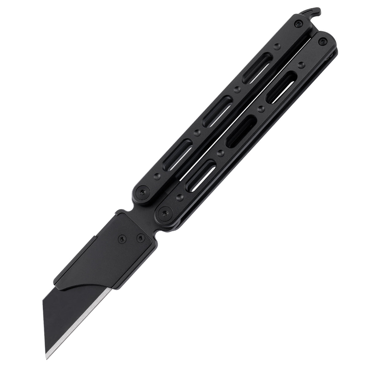 TGQ19 Titanium Black Pocket Folding Utility Cutter