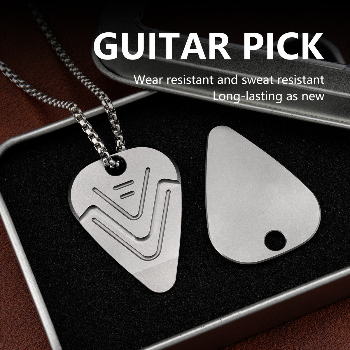 TGP01 Titanium Alloy Guitar Pick