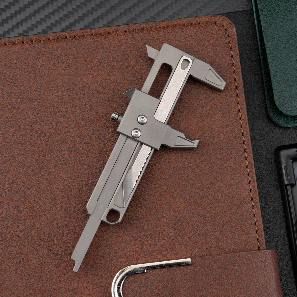 TGFL08 Grey Titanium Vernier Caliper EDC Multi Tool