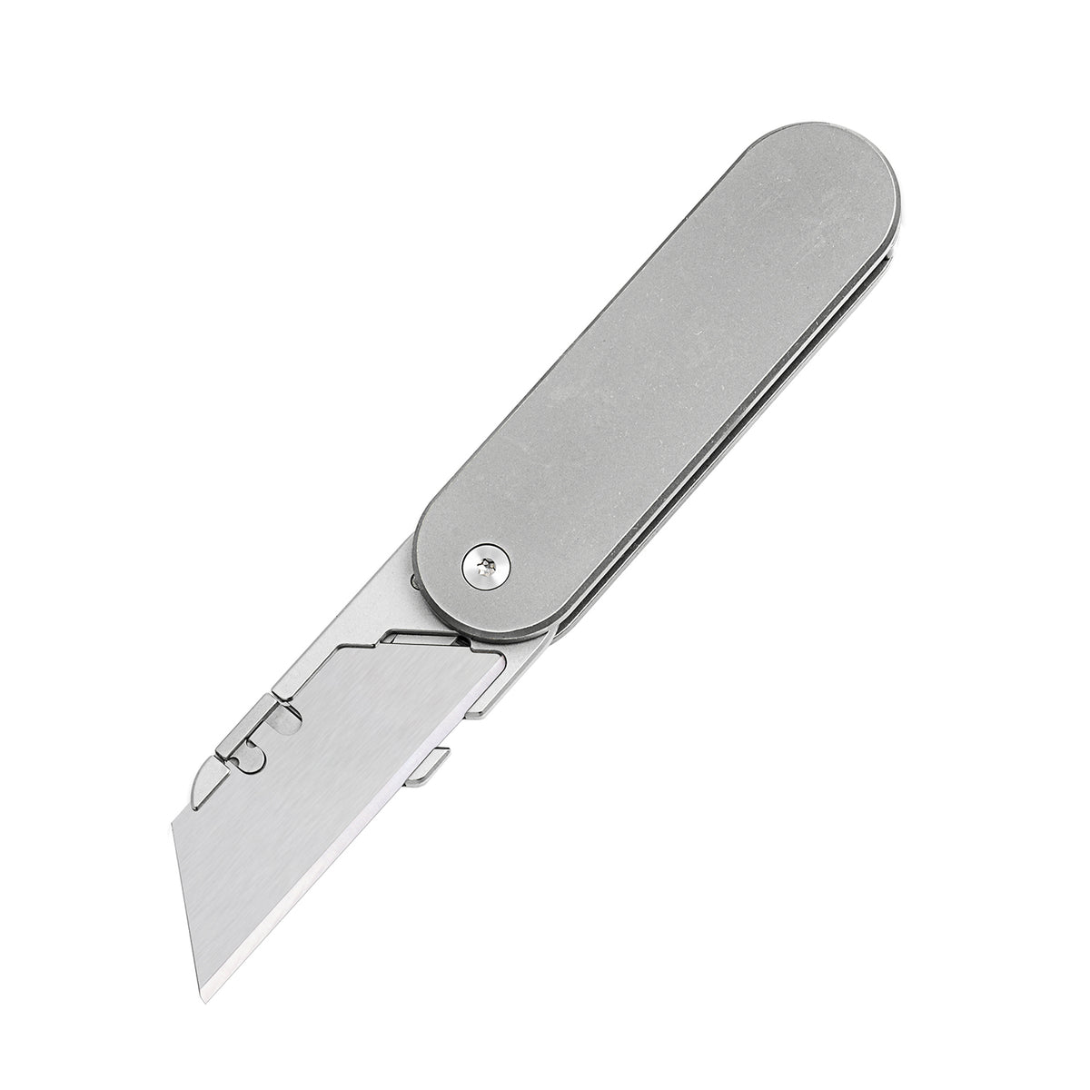 TGQ40 Titanium Stonewash Pocket Folding Utility Cutter