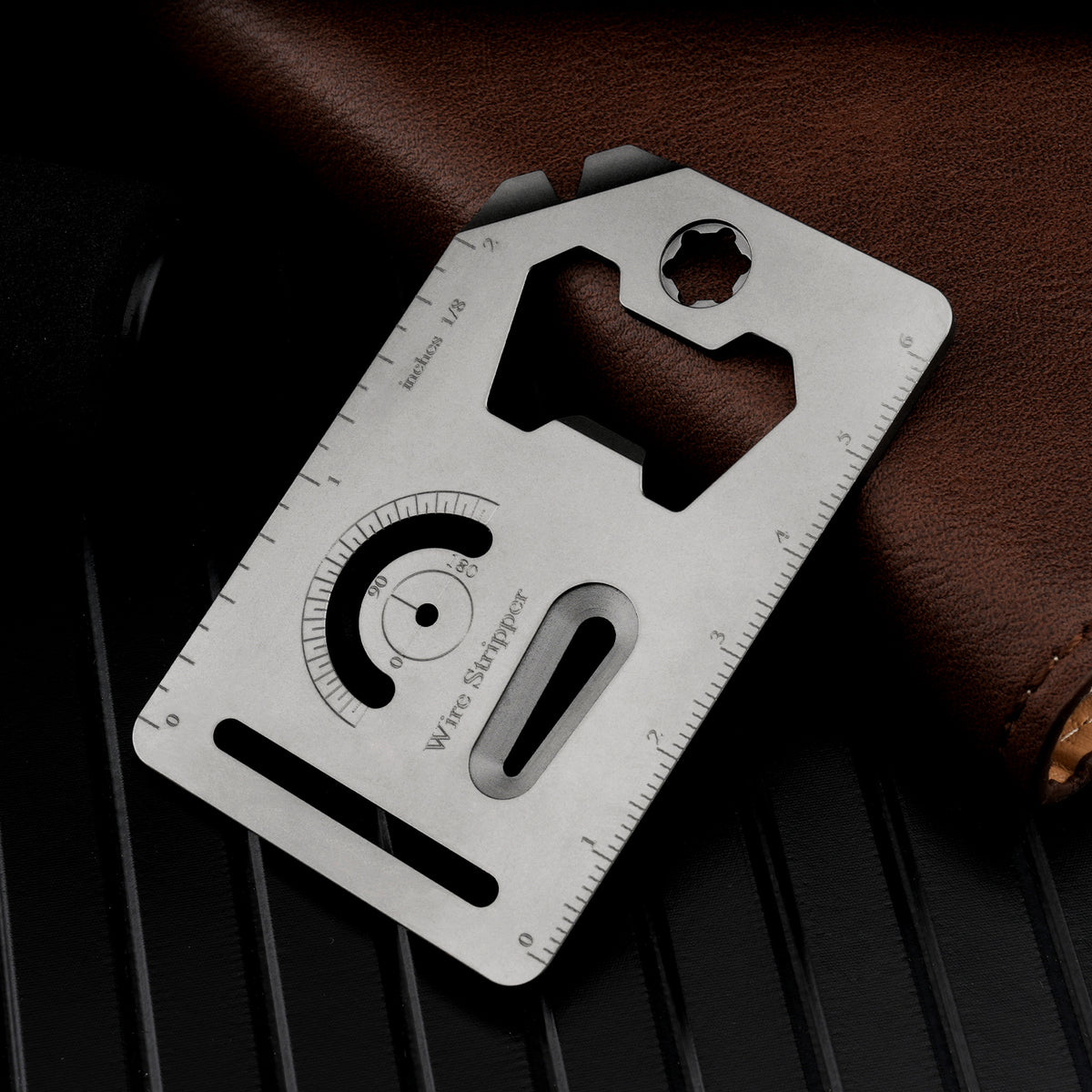 TGS02 Titanium EDC Multi‑Tool Card