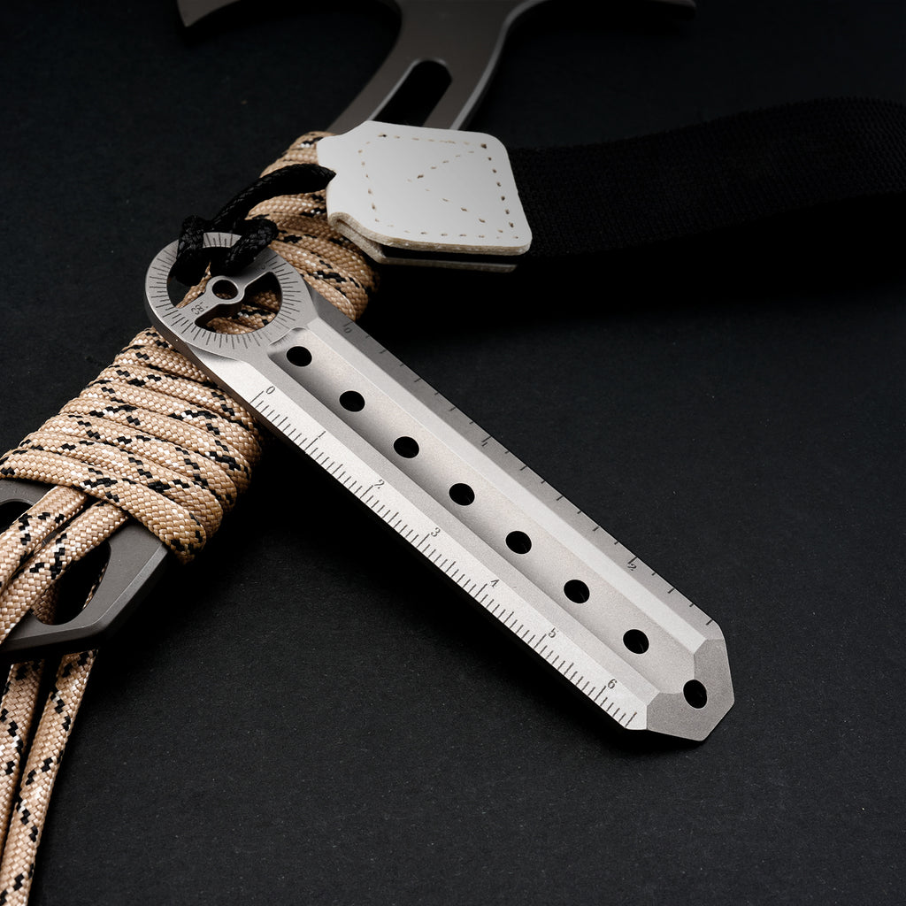 TGS01 Titanium Alloy Multi‑Tool Ruler