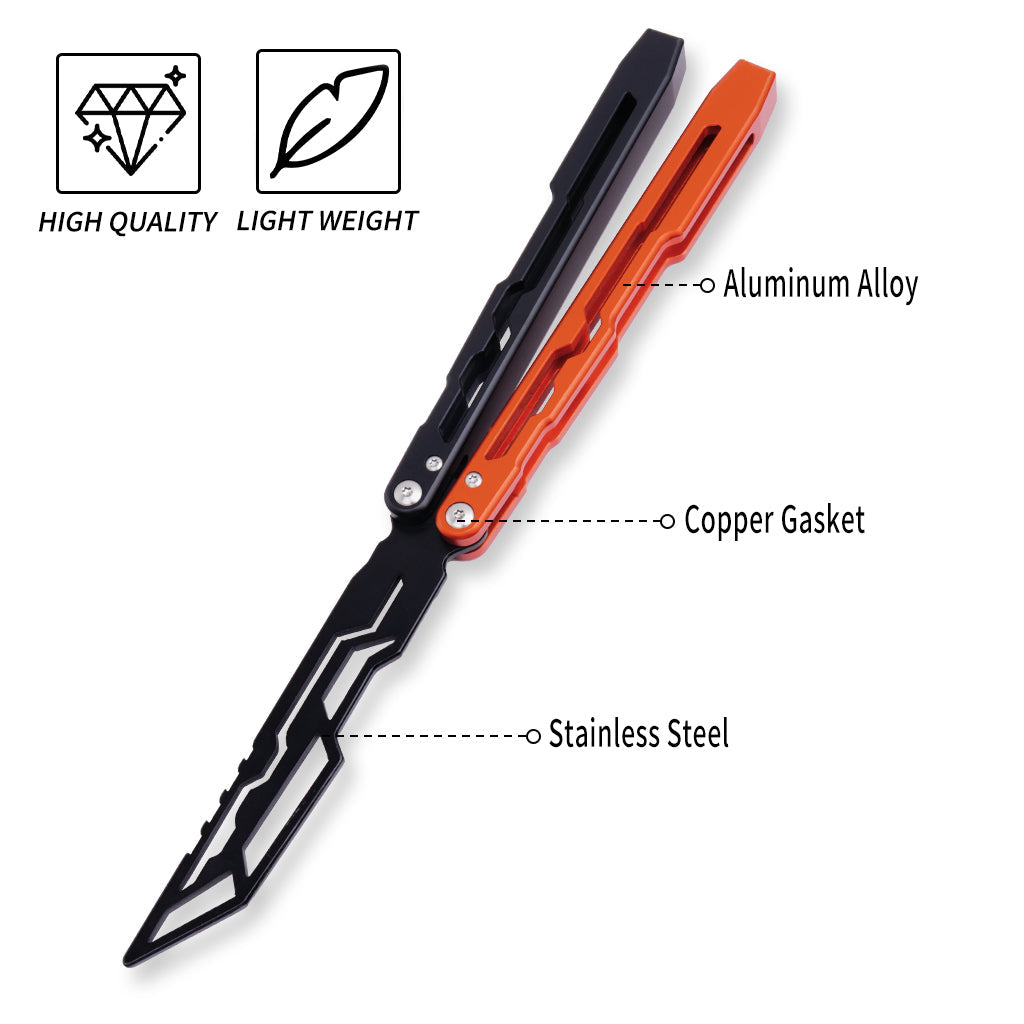LG07 Black Orange - Aluminum Alloy Trainer