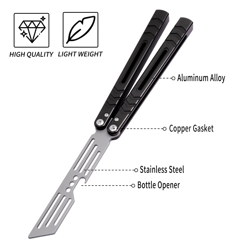 LG05 Black - Aluminum Alloy Trainer