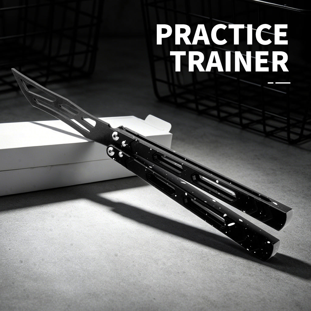 LG12 Black White - Aluminum Alloy Trainer