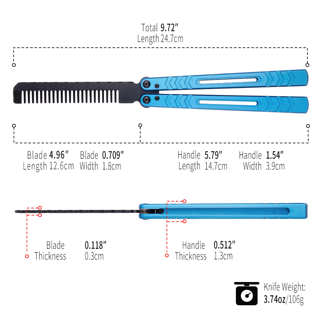Blue Comb - Aluminum Alloy Trainer