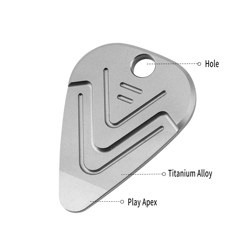 TGP01 Titanium Alloy Guitar Pick