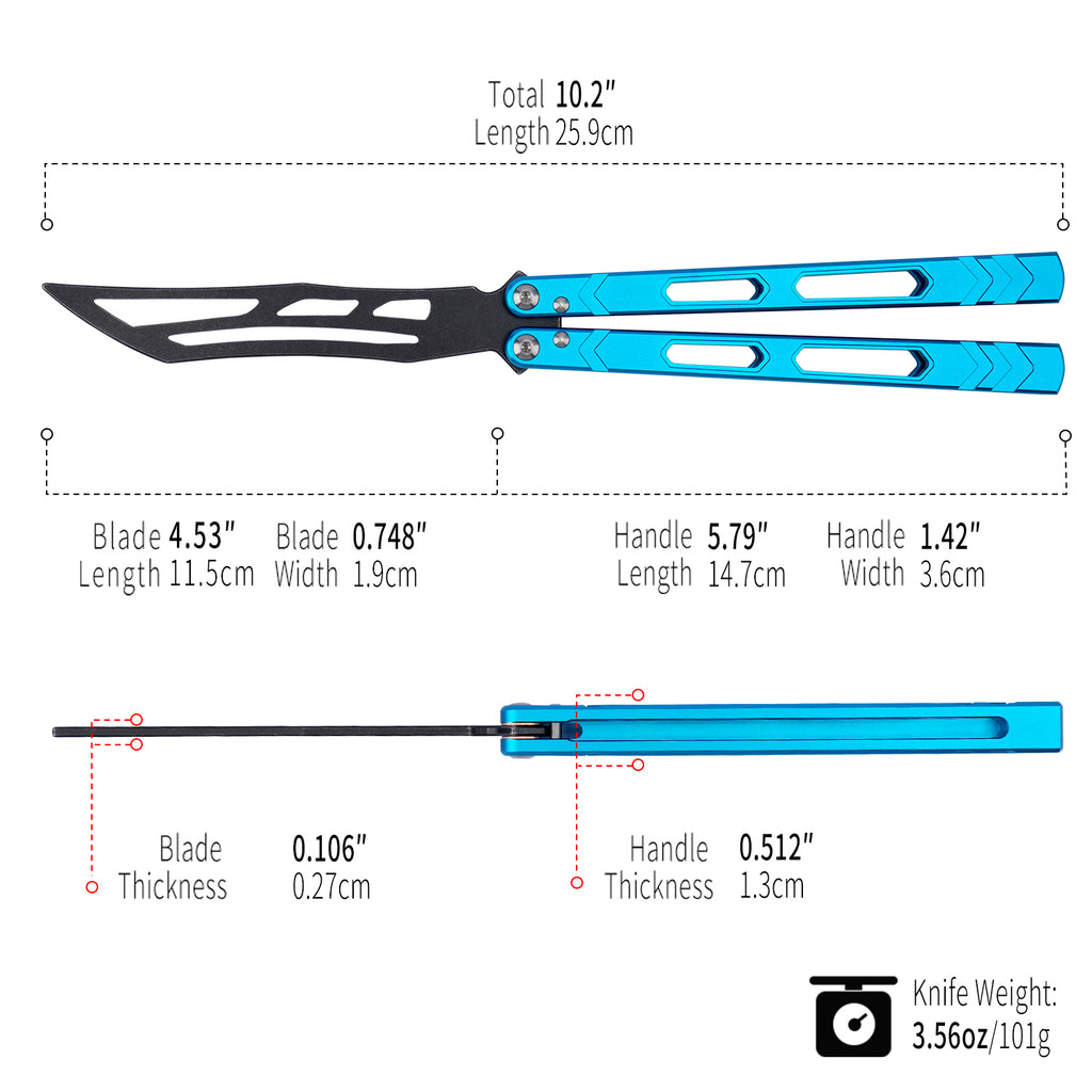 LG12 Blue - Aluminum Alloy Trainer