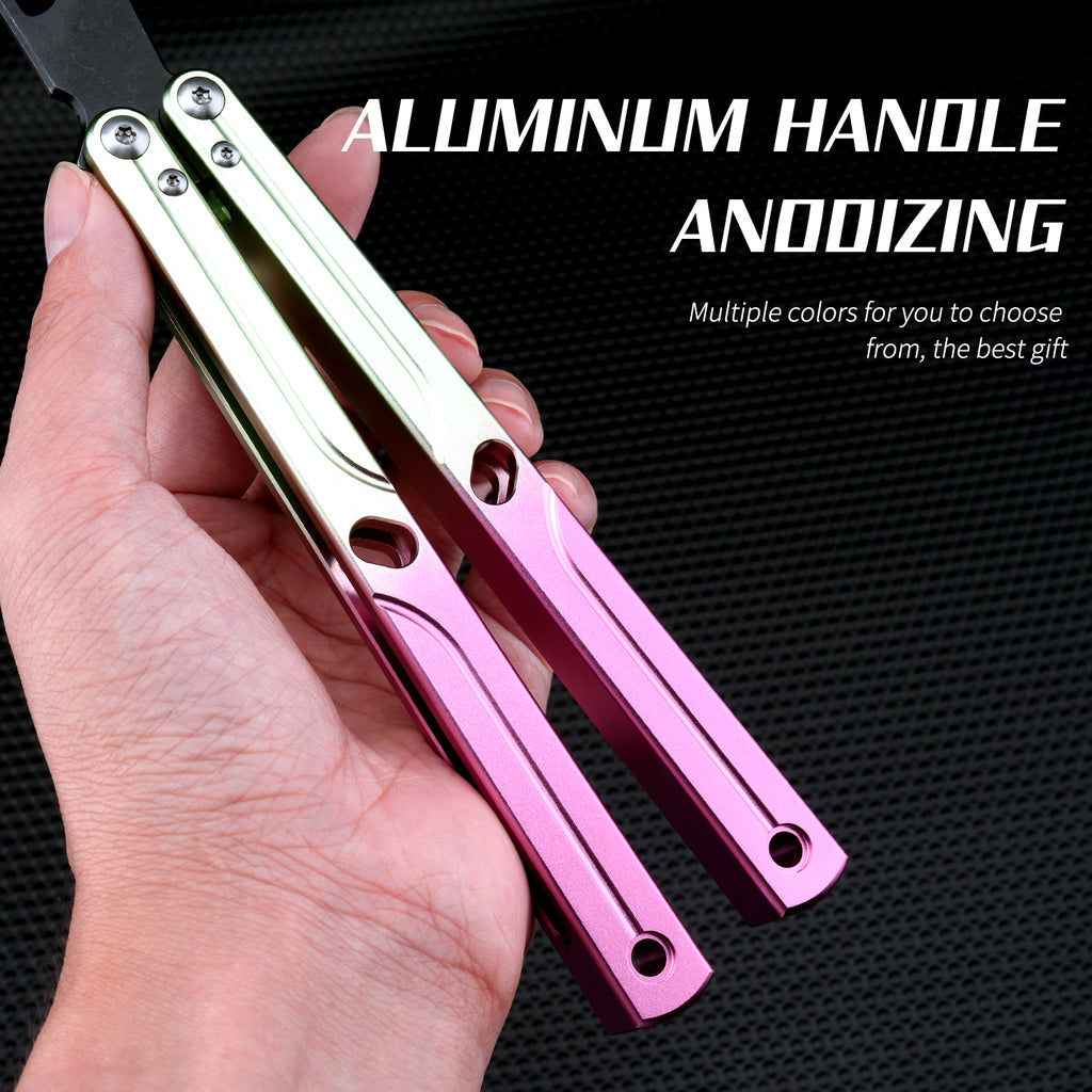 LG09 Pink Green Gradient - Aluminum Alloy Trainer