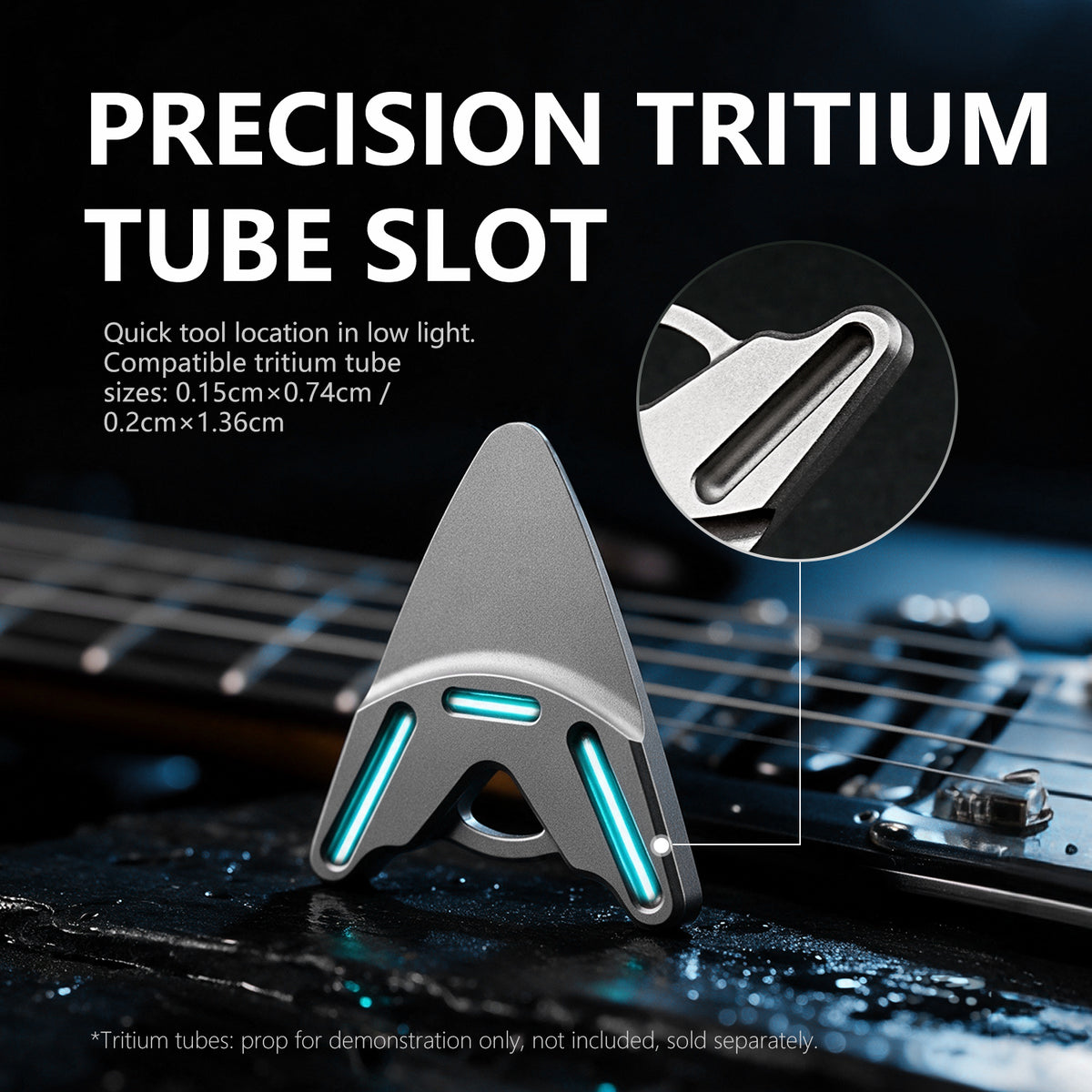 TGP03 Titanium Alloy Guitar Pick