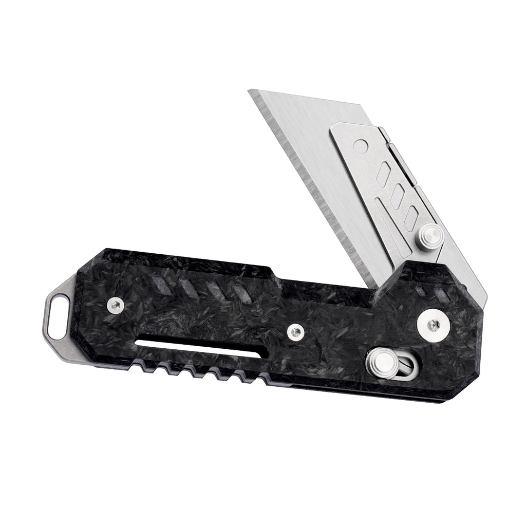 TGQ56 Carbon Fiber Pocket Folding Utility Cutter