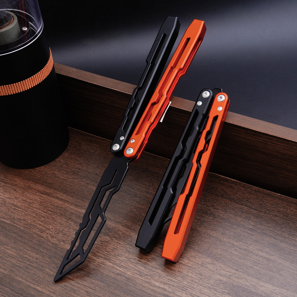 LG07 Black Orange - Aluminum Alloy Trainer