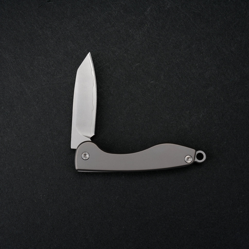 TGQ45 Titanium Sandblasting Mini Folding Cutter
