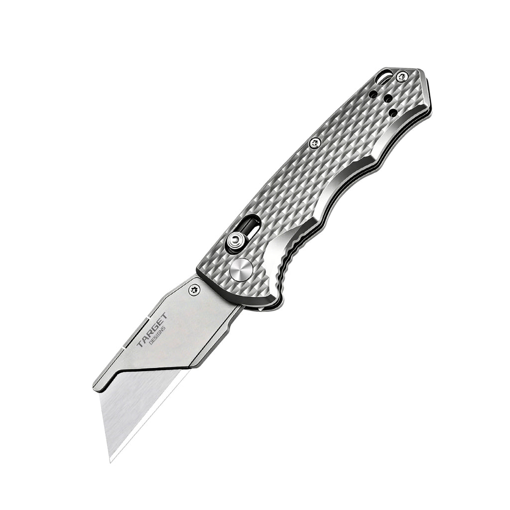 TGQ53 Titanium Diamond Texture Folding Utility Cutter