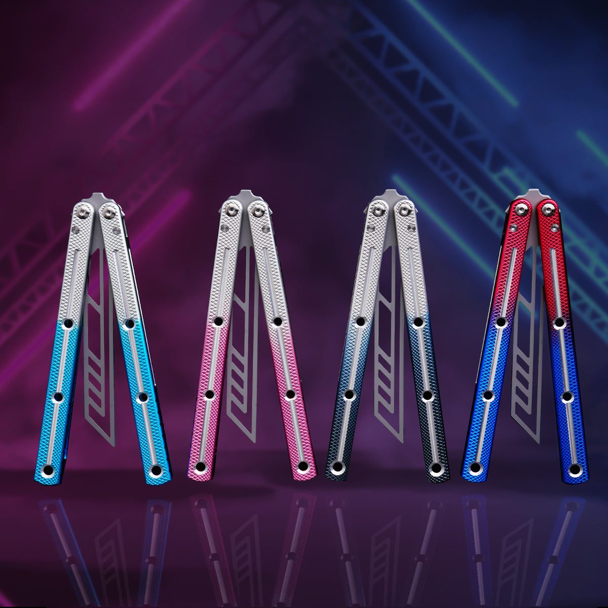 LG11 Blue Red - Aluminum Alloy Trainer