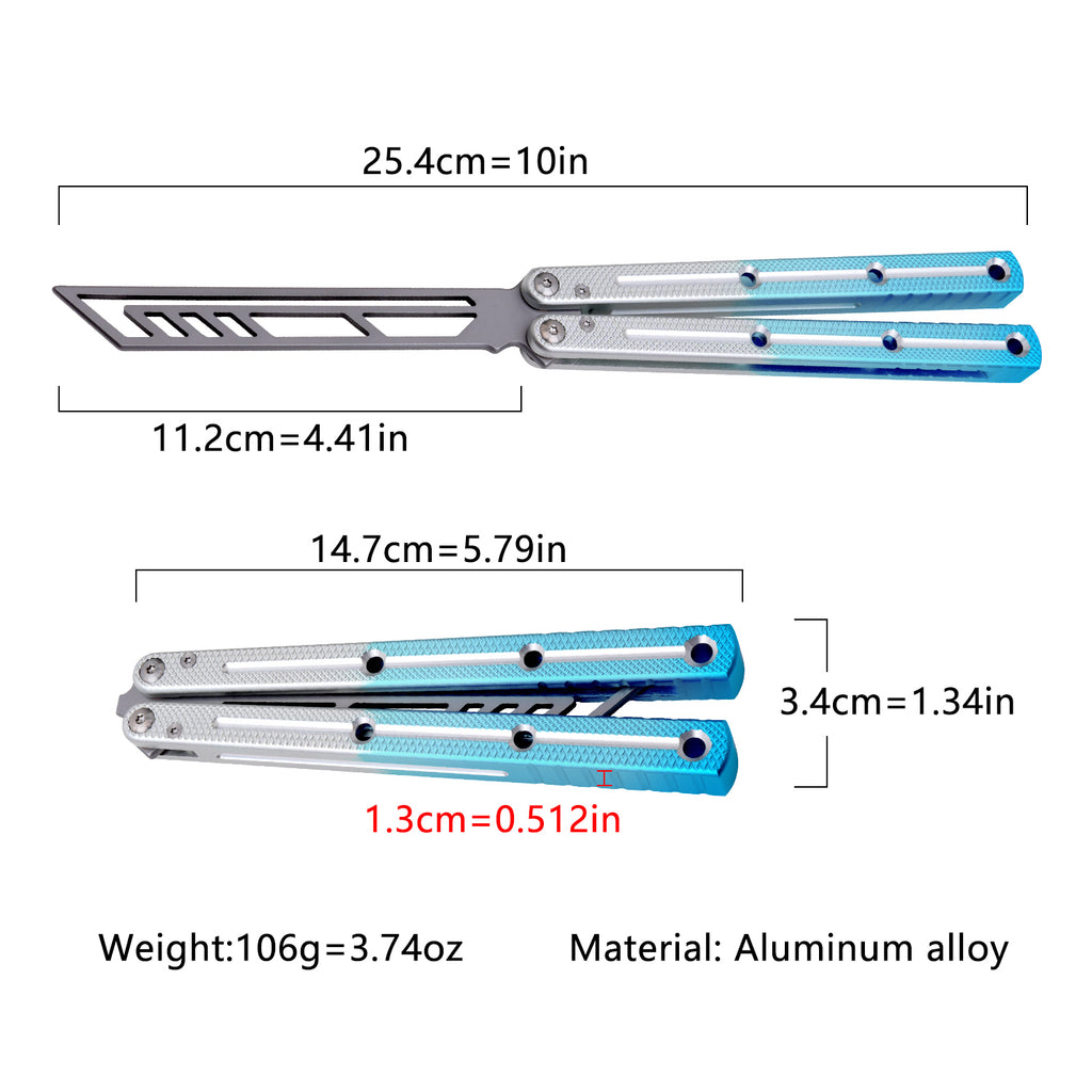 LG11 Sky Blue - Aluminum Alloy Trainer