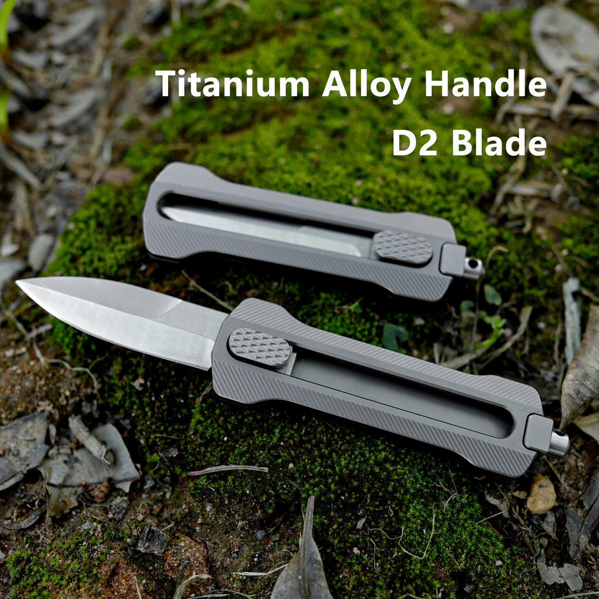 TGQ26 Titanium Gray D2 Steel Pocket Utility Cutter