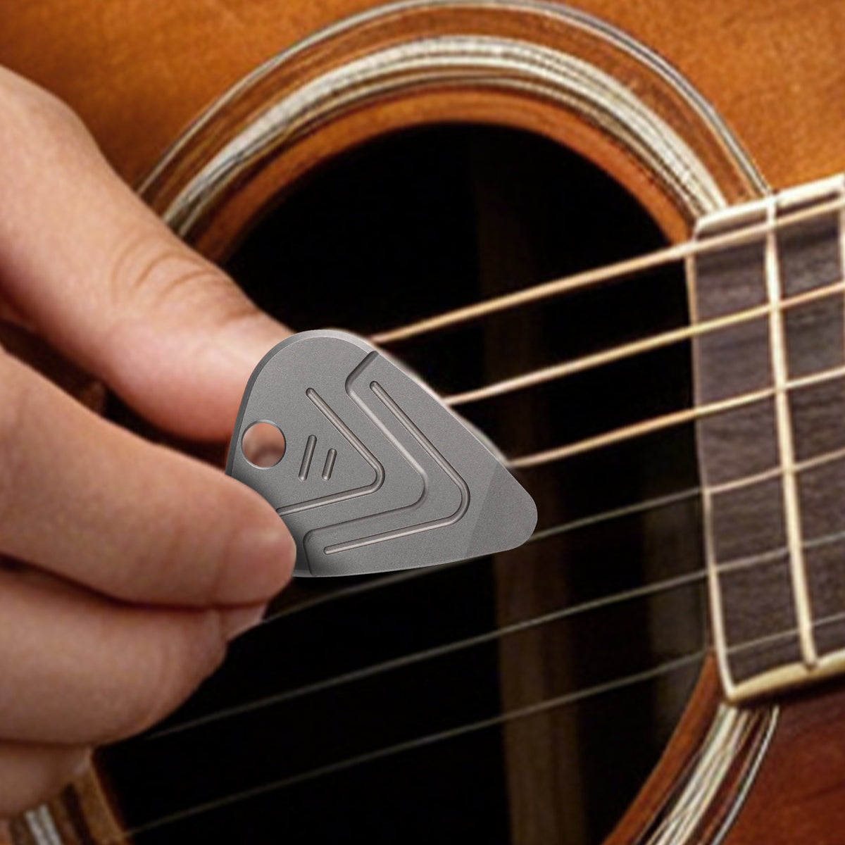 TGP01 Titanium Alloy Guitar Pick