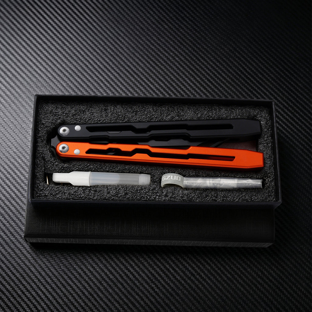 LG07 Black Orange - Aluminum Alloy Trainer