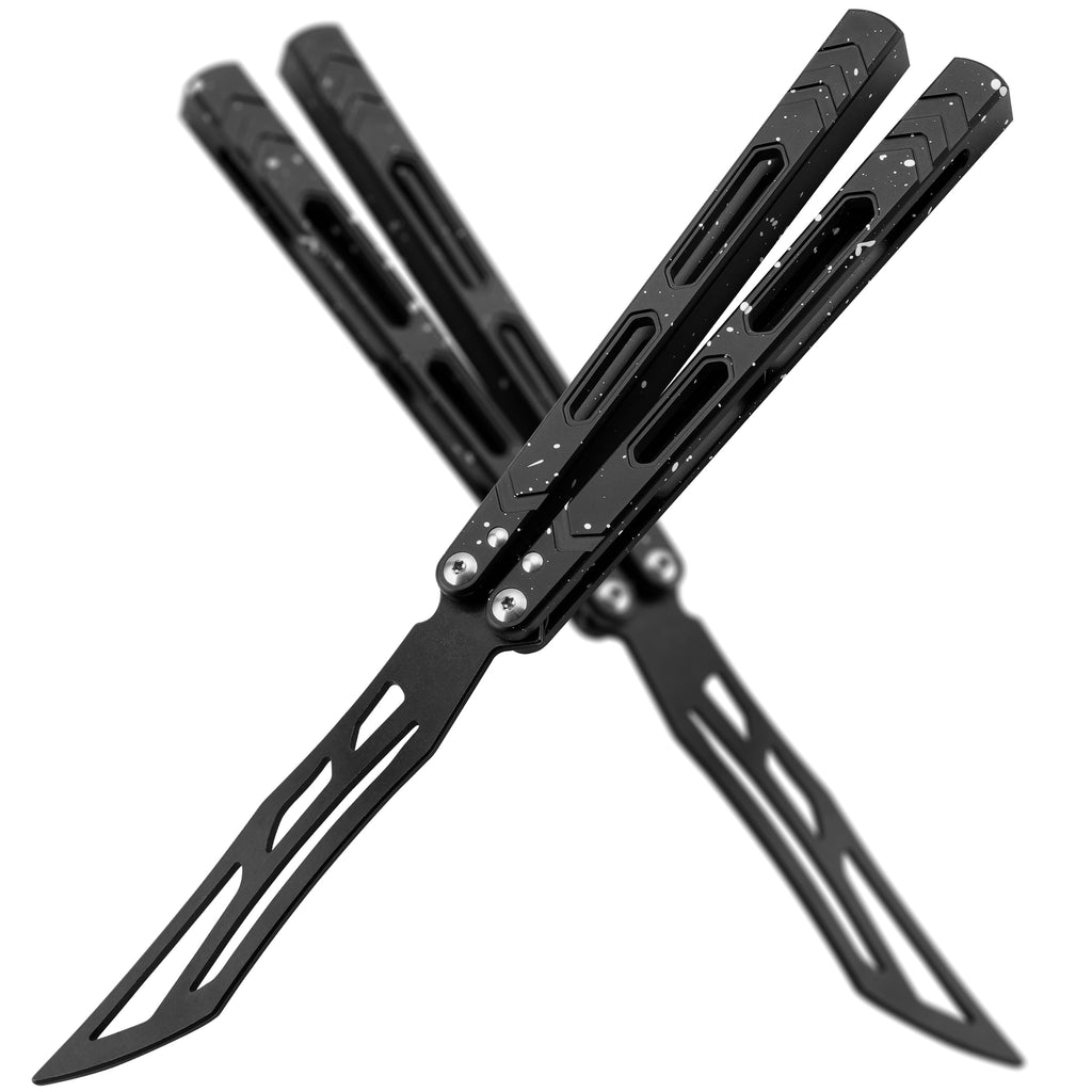LG12 Black White - Aluminum Alloy Trainer